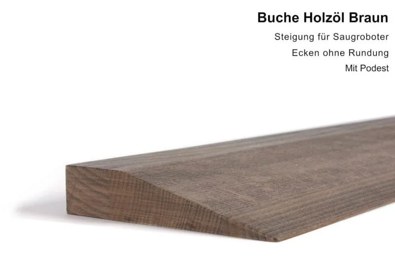 Custom Robot Vacuum Threshold Ramp – Wood up to 10 cm - Image 7